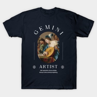 Gemini Artist - Astrology Art History 1 T-Shirt